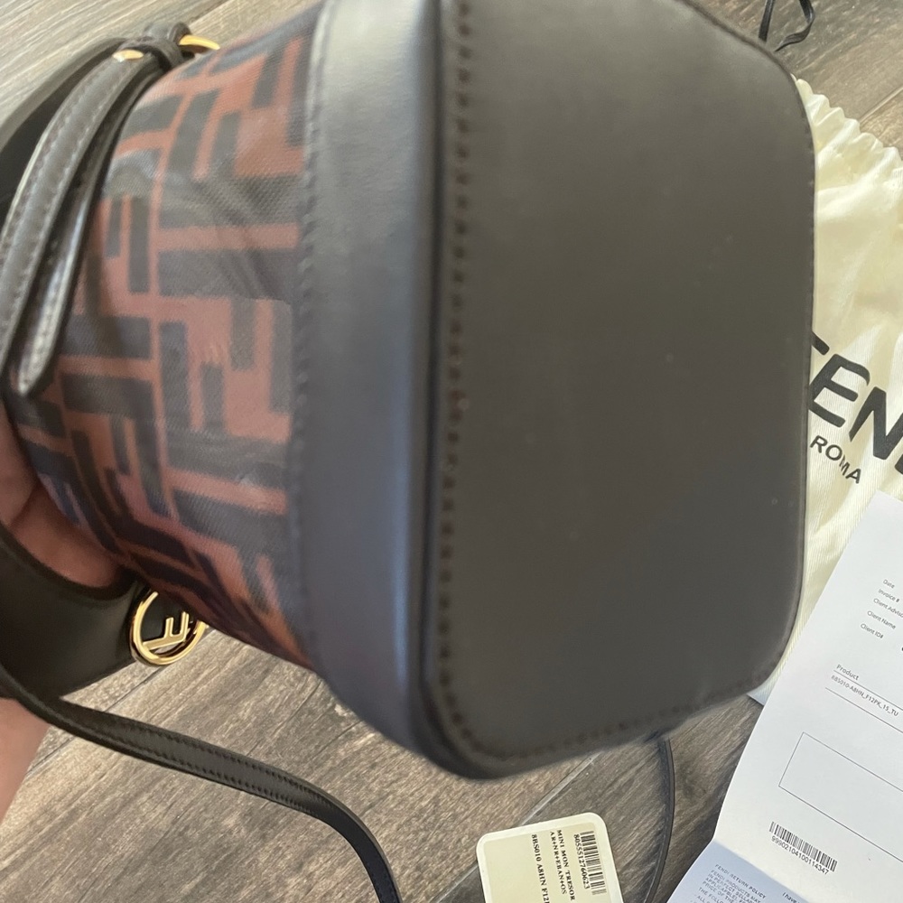 Fendi Zucca mesh Mon Tresor mini/bucket - Picture 9 of 16